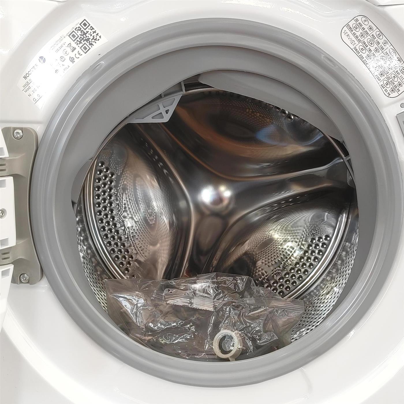 Hoover H-WASH&DRY 350 XH3DPS41066TMC-S lavasciuga Libera installazione Caricamento frontale Bianco D
