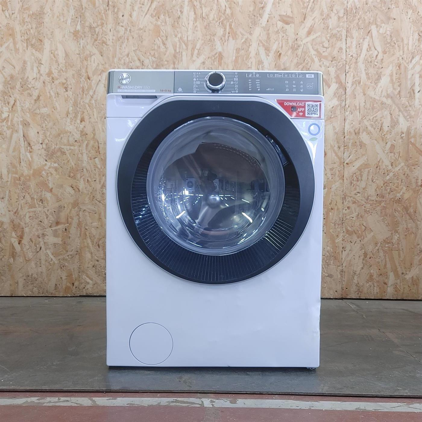 Lavasciuga Hoover H-WASH&DRY 550 H5DPB4149AMBC-S Libera installazione Caricamento frontale Bianco F