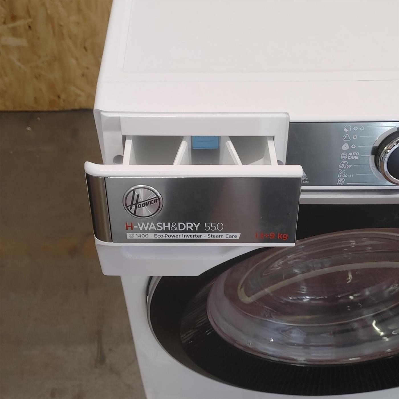 Lavasciuga Hoover H-WASH&DRY 550 H5DPB4149AMBC-S Libera installazione Caricamento frontale Bianco F