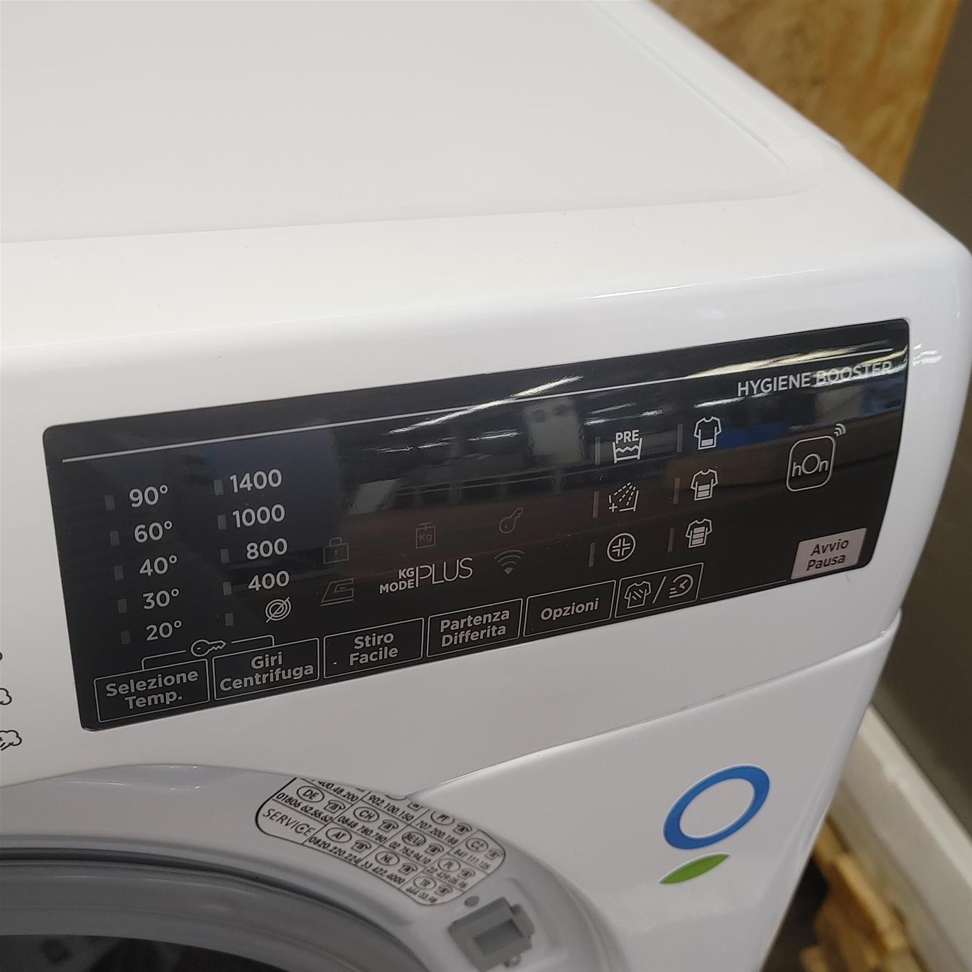 Hoover LINK PRO, Lavatrice 9kg, Classe A-15%, 1400 giri, Bianco, HPS49