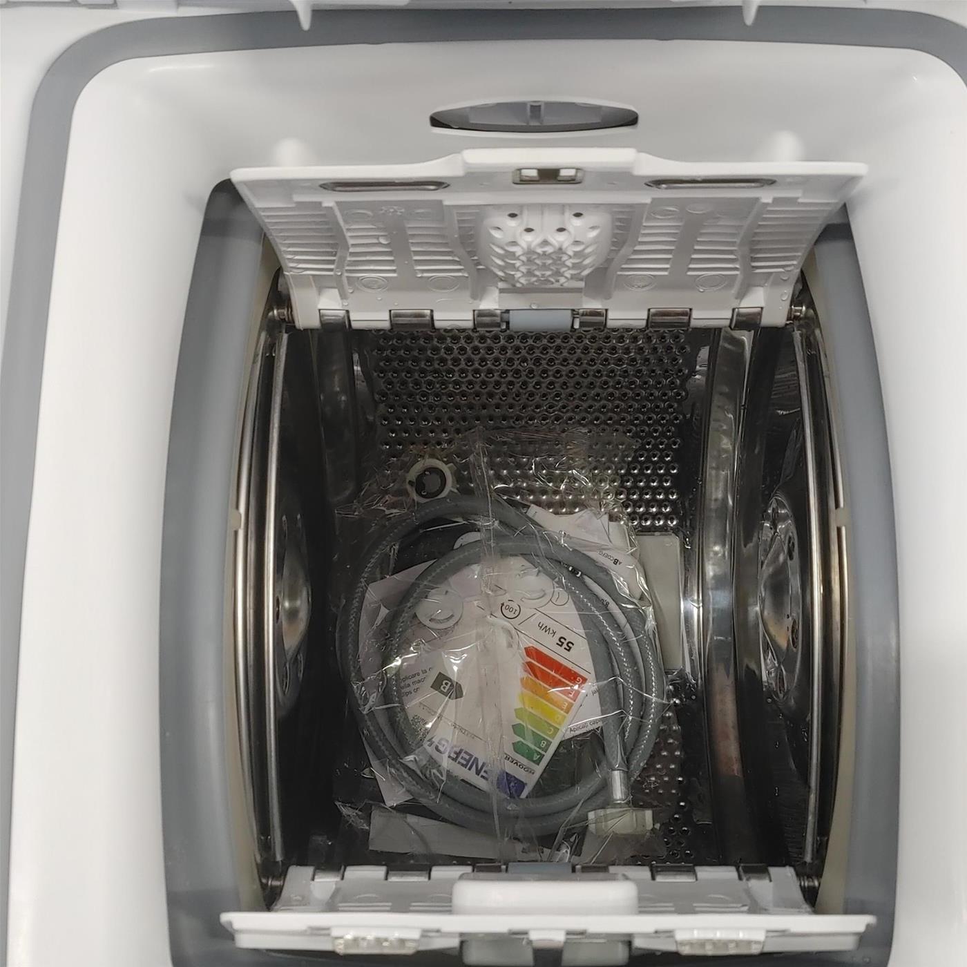 Hoover H-WASH 300 PLUS H3TSM48TAMCE-11 lavatrice Caricamento dall'alto 8 kg 1400 Giri/min B Bianco