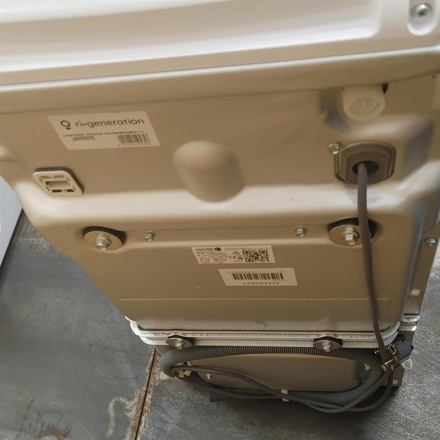 Hoover H-WASH 300 PLUS H3TSM48TAMCE-11 lavatrice Caricamento dall'alto 8 kg 1400 Giri/min B Bianco