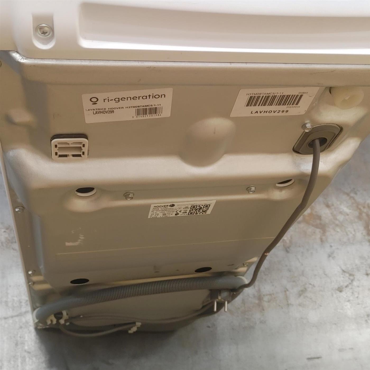 Lavatrice Hoover H-WASH 300 PLUS H3TM28TAMC5/1-11 Caricamento dall'alto 8 kg 1200 Giri/min Bianco