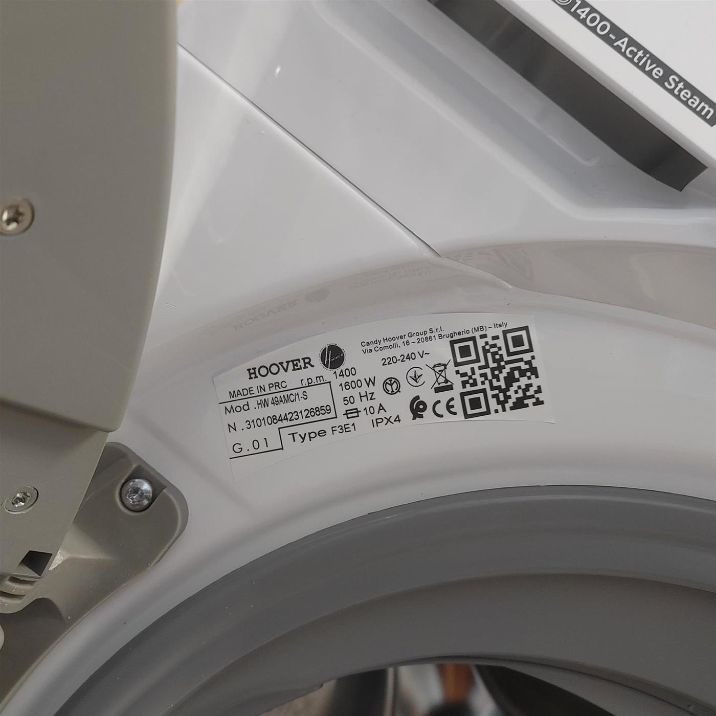 Hoover HW49AMC/1-S Lavatrice 9 Kg Classe A