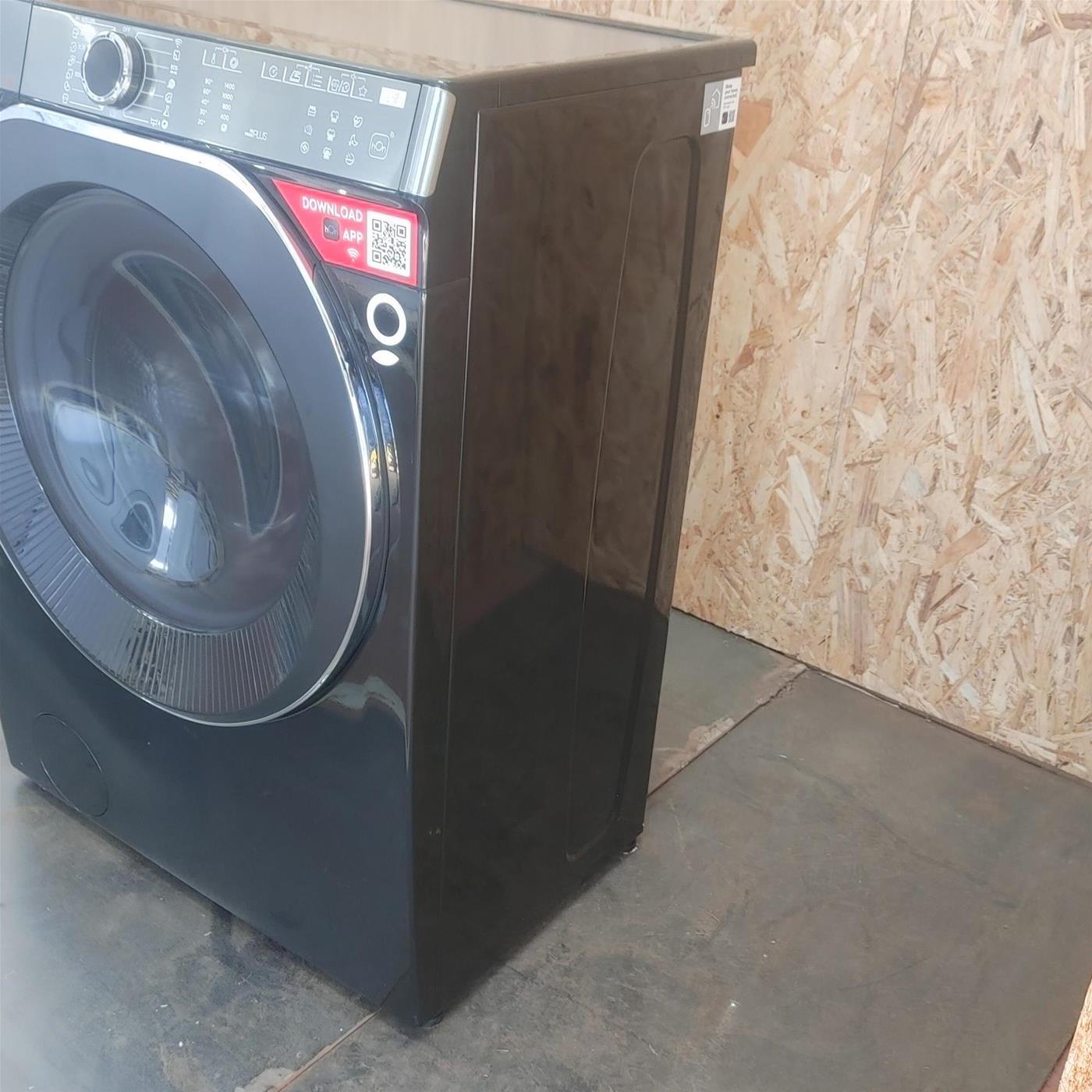 Hoover H-WASH 550 , Lavatrice Slim 7kg, Classe A-20%, 1400 Giri, Nero, H5WPB447AMBCB8-S