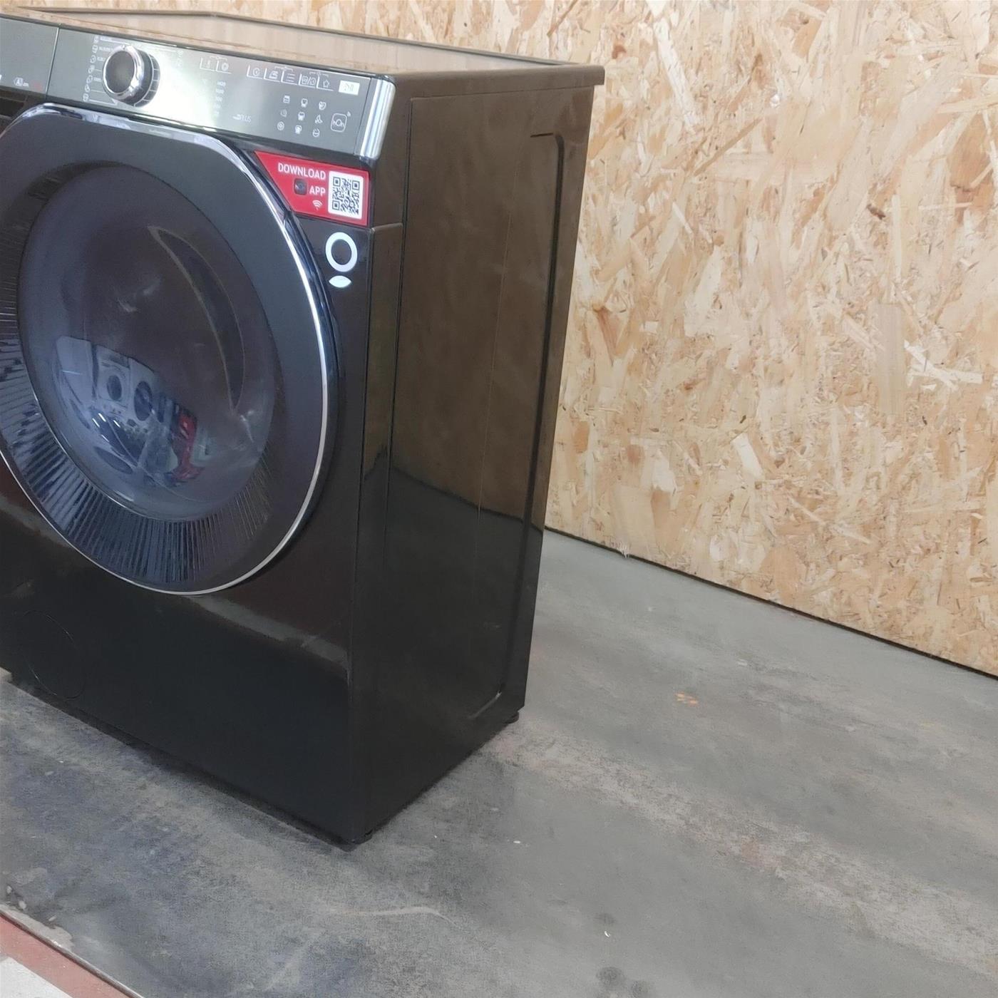 Hoover H-WASH 550 , Lavatrice Slim 7kg, Classe A-20%, 1400 Giri, Nero, H5WPB447AMBCB8-S