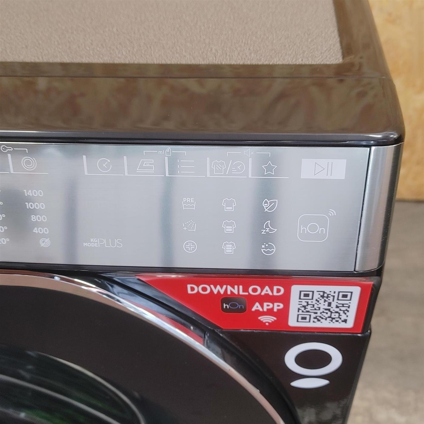 Hoover H-WASH 550 , Lavatrice Slim 7kg, Classe A-20%, 1400 Giri, Nero, H5WPB447AMBCB8-S