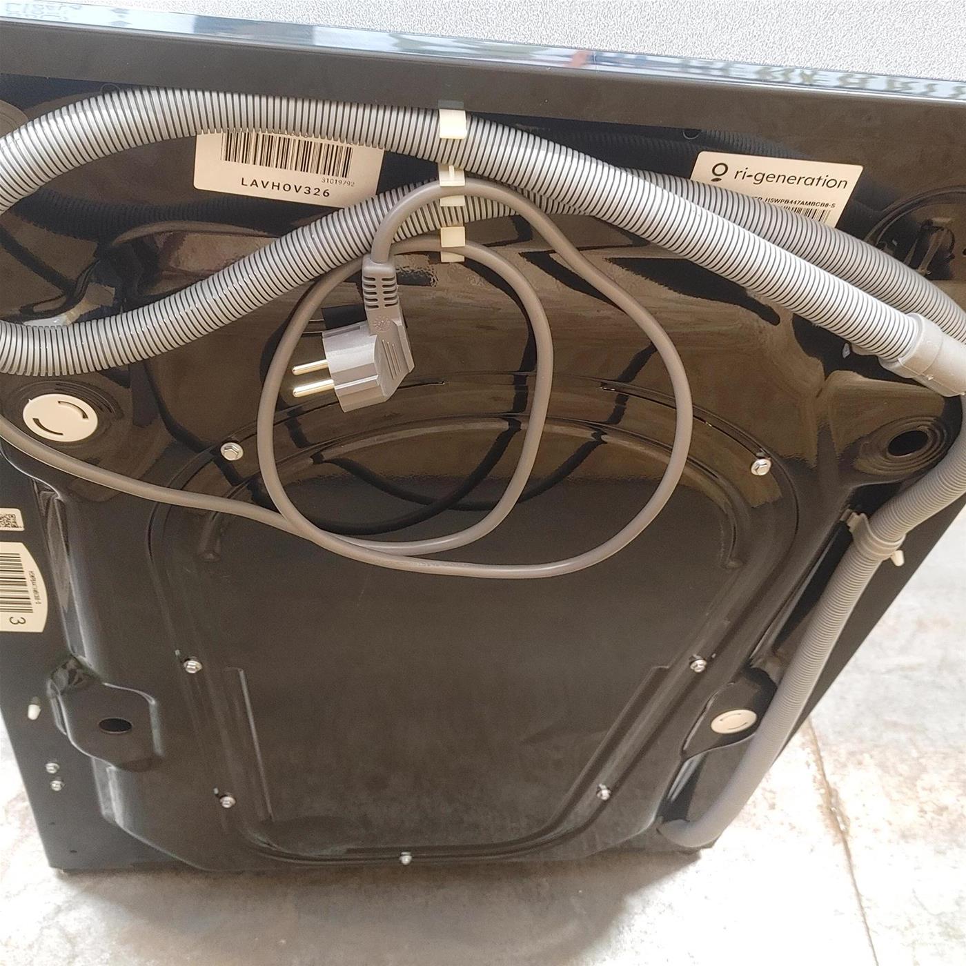 Hoover H-WASH 550 , Lavatrice Slim 7kg, Classe A-20%, 1400 Giri, Nero, H5WPB447AMBCB8-S