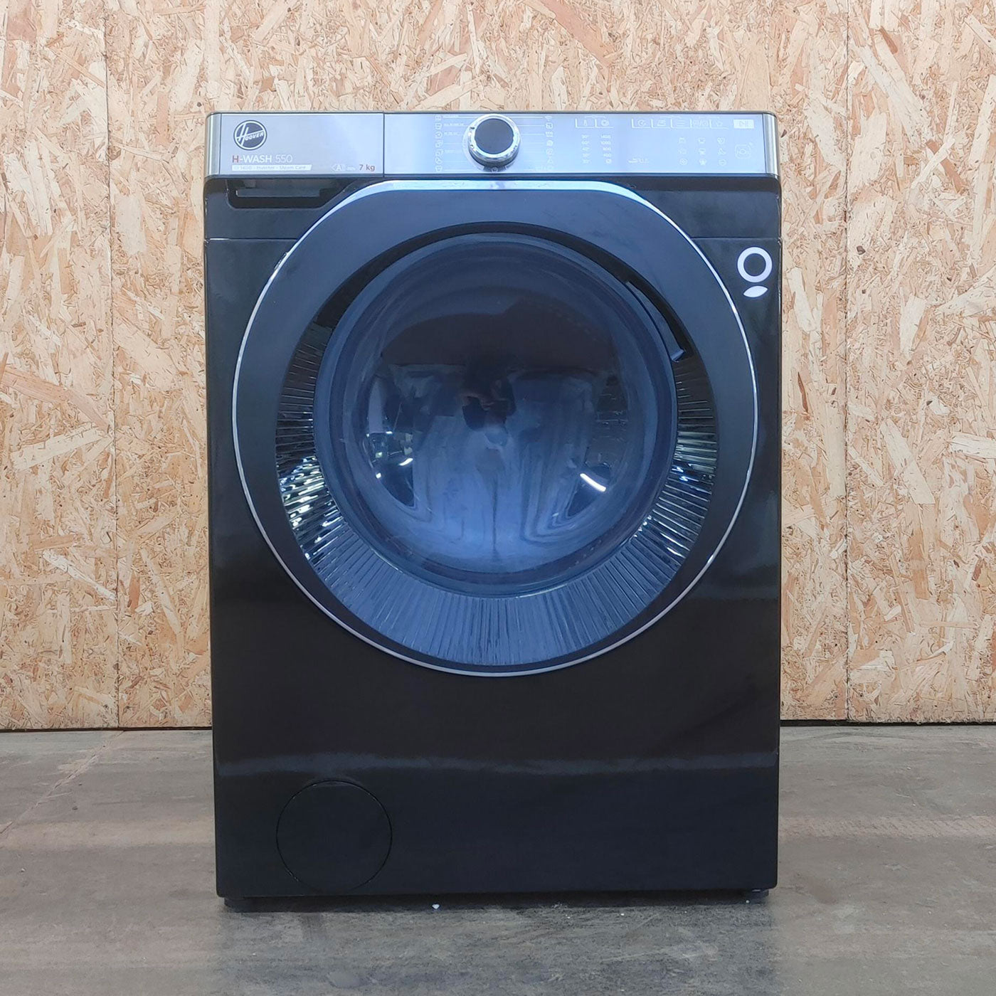 Hoover H-WASH 550 , Lavatrice Slim 7kg, Classe A-20%, 1400 Giri, Nero, H5WPB447AMBCB8-S