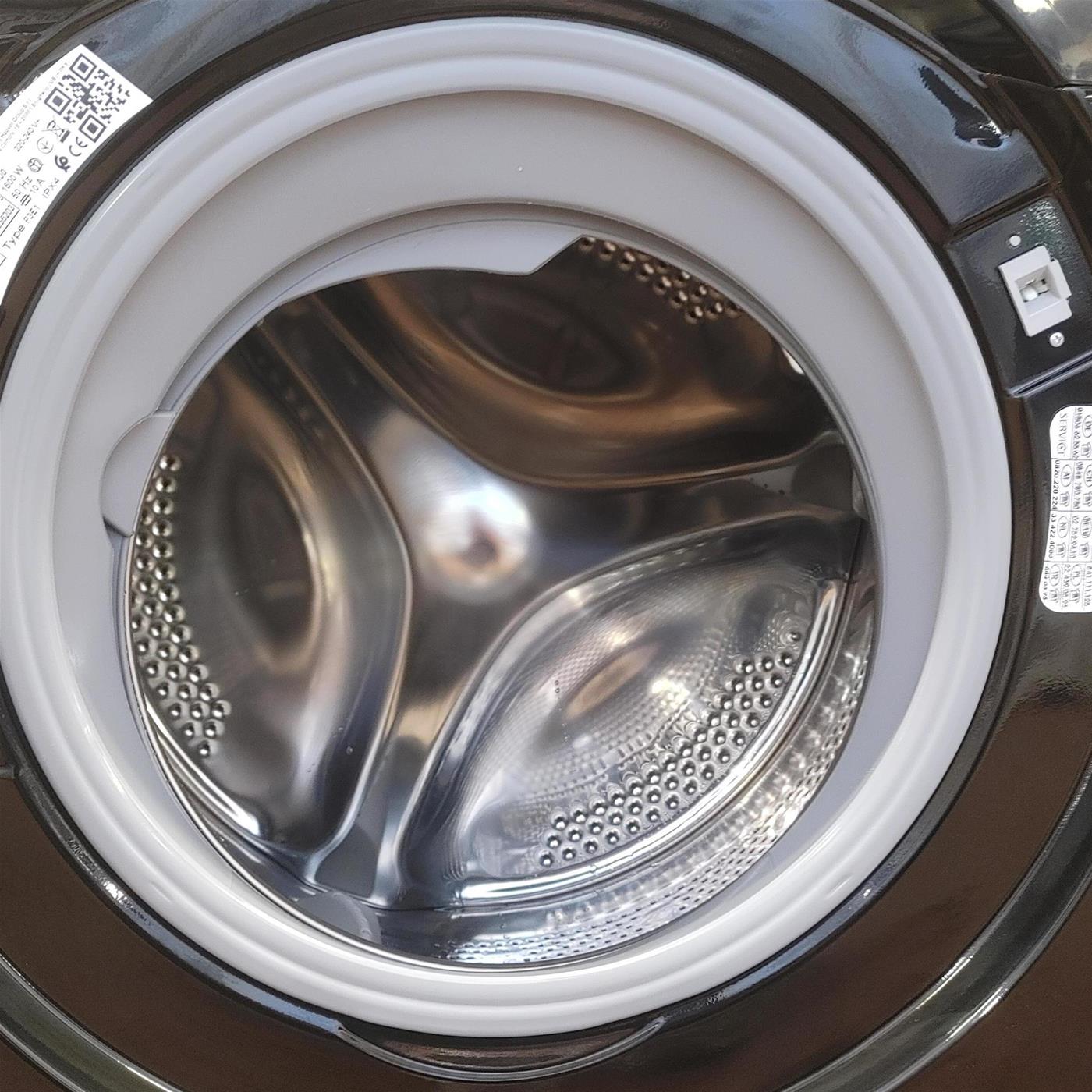 Hoover H-WASH 550 , Lavatrice Slim 7kg, Classe A-20%, 1400 Giri, Nero, H5WPB447AMBCB8-S