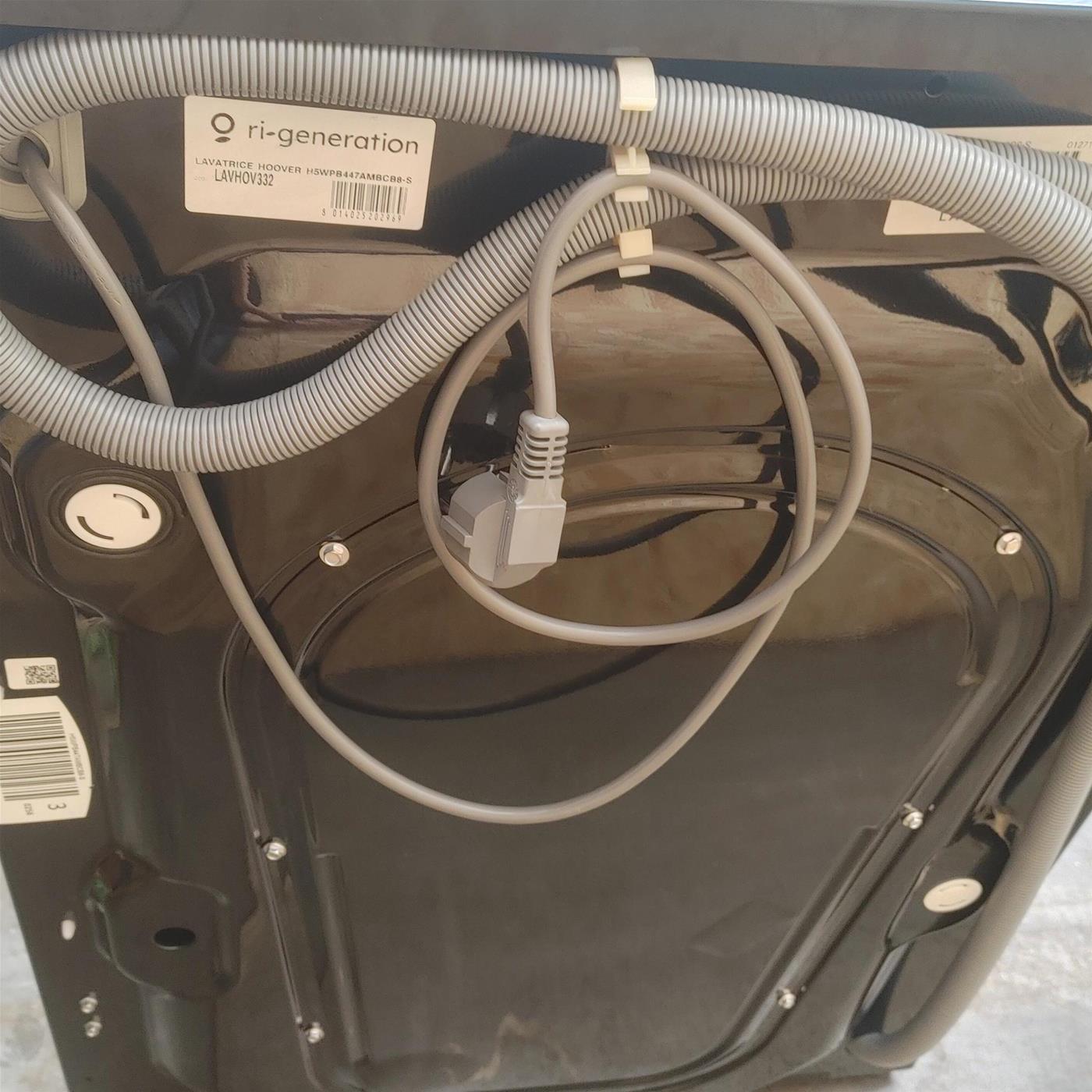 Lavatrice Hoover H-WASH 550 H5WPB447AMBCB8-S Carica frontale 7 kg 1400 giri Nero