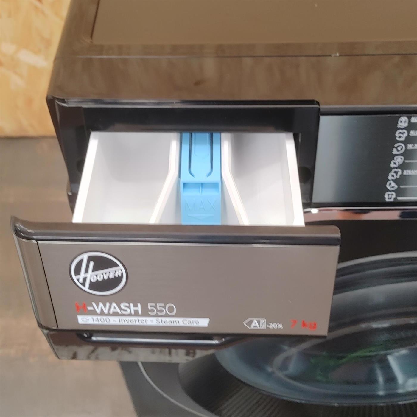 Lavatrice Hoover H-WASH 550 H5WPB447AMBCB8-S Carica frontale 7 kg 1400 giri Nero