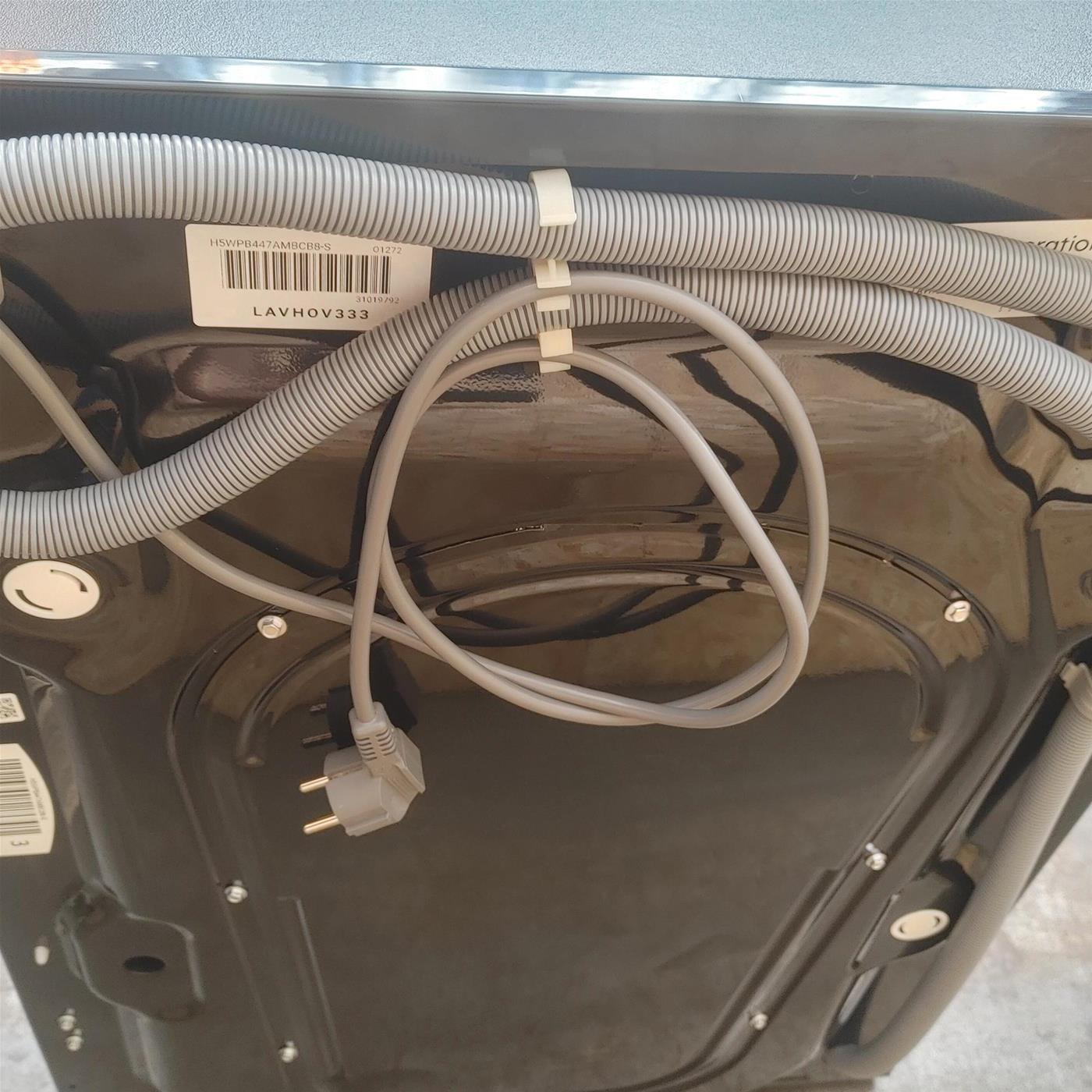 Lavatrice Hoover H-WASH 550 H5WPB447AMBCB8-S Carica frontale 7 kg 1400 giri Nero