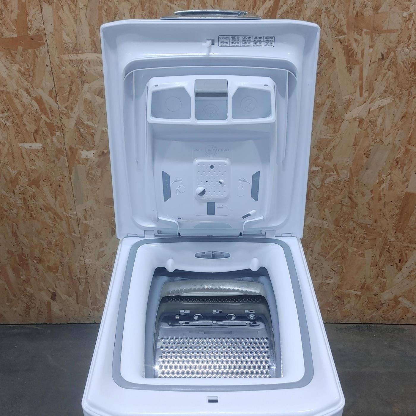 Lavatrice Hoover H-WASH 300 PLUS H3TSM48TAMCE Caricamento dall'alto 8 kg 1400 Giri/min B Bianco