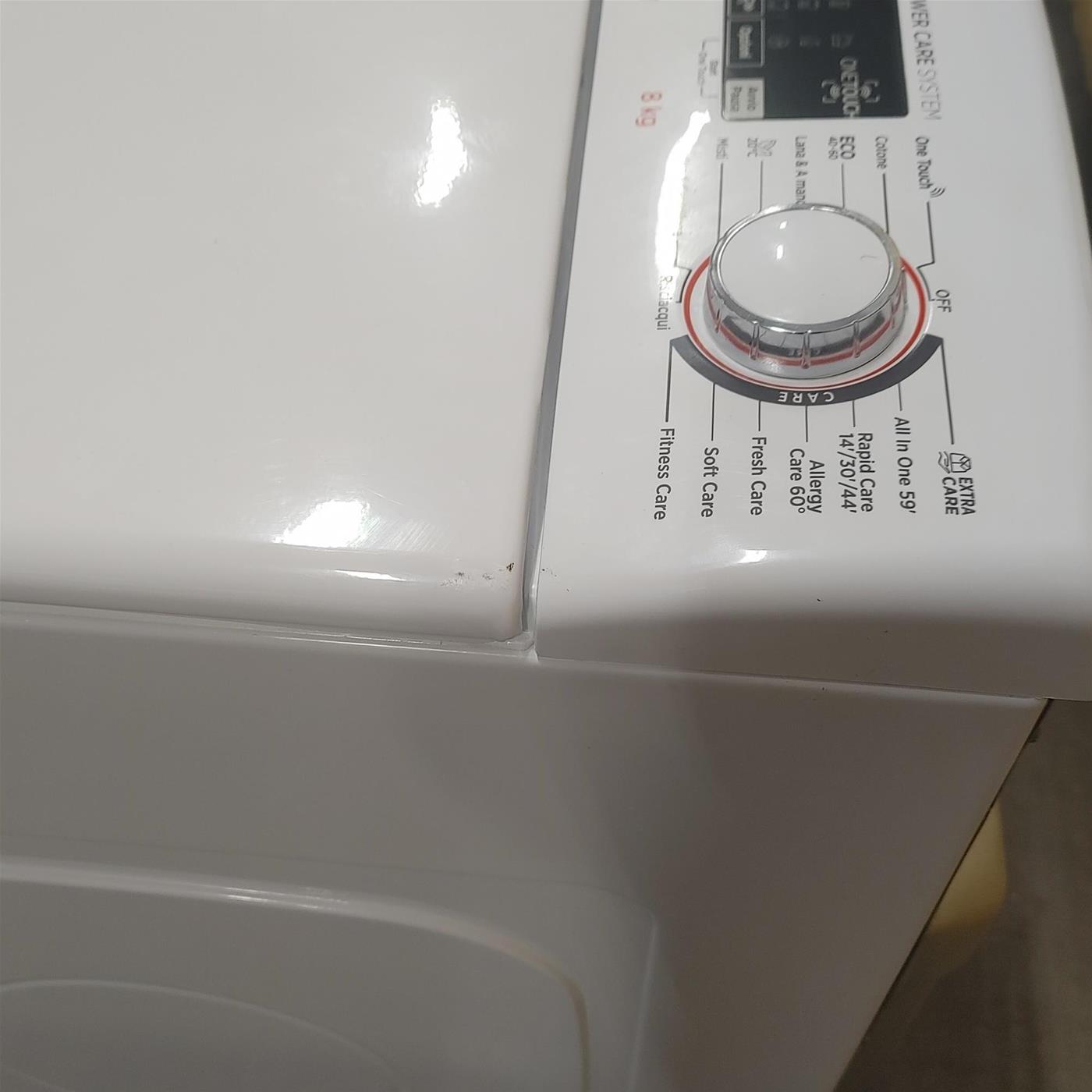 Lavatrice Hoover H-WASH 300 PLUS H3TSM48TAMCE Caricamento dall'alto 8 kg 1400 Giri/min B Bianco