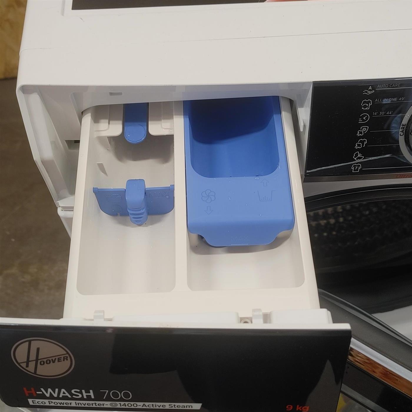 Lavatrice Hoover H-WASH 700 H7W449AMBC-S Carica frontale 9 kg 1400 giri Bianco