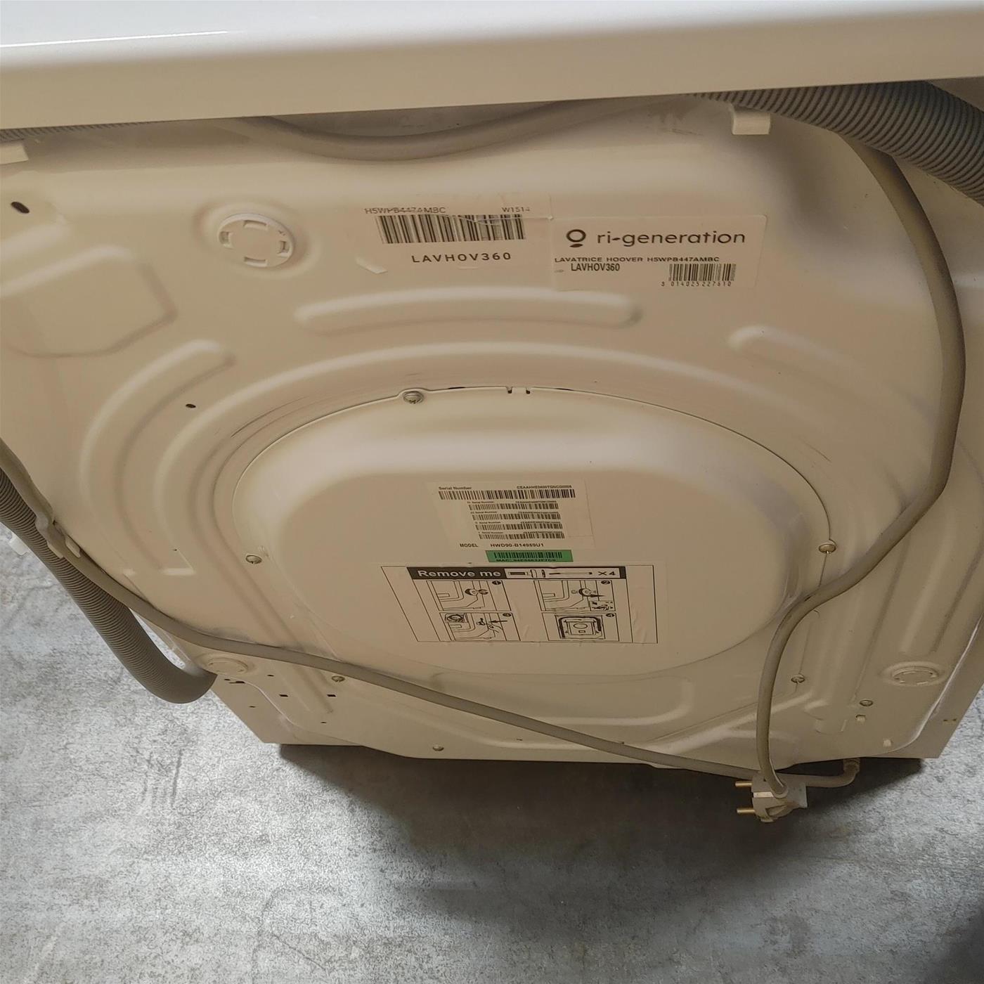 Lavatrice Hoover H-WASH 700 H7W449AMBC-S Carica frontale 9 kg 1400 giri Bianco