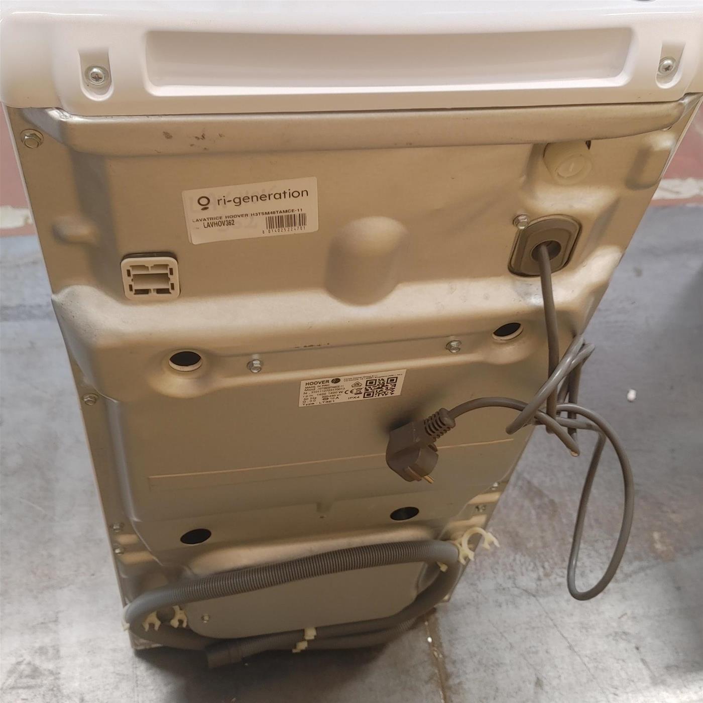 Lavatrice Hoover H-WASH 300 PLUS H3TSM48TAMCE-11 Carica dall'alto 8 kg 1400 giri Bianco