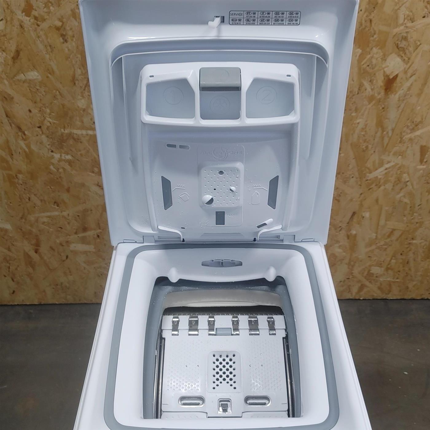 Hoover H-WASH 300 PLUS Lavatrice Carica dall’alto 8kg, Classe A, 1200 giri, Bianco, H3TM28TAMC5/1-11