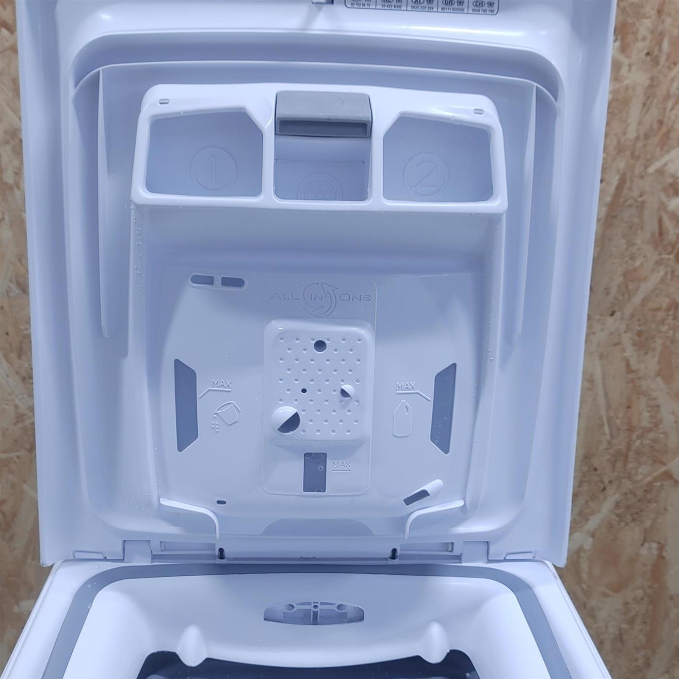 Hoover H-WASH 300 PLUS Lavatrice Carica dall’alto 8kg, Classe A, 1200 giri, Bianco, H3TM28TAMC5/1-11