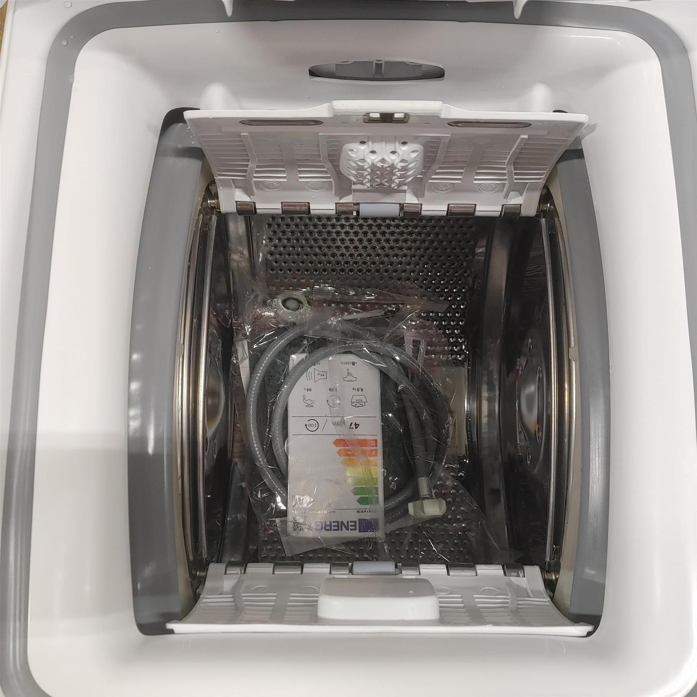 Hoover H-WASH 300 PLUS Lavatrice Carica dall’alto 8kg, Classe A, 1200 giri, Bianco, H3TM28TAMC5/1-11