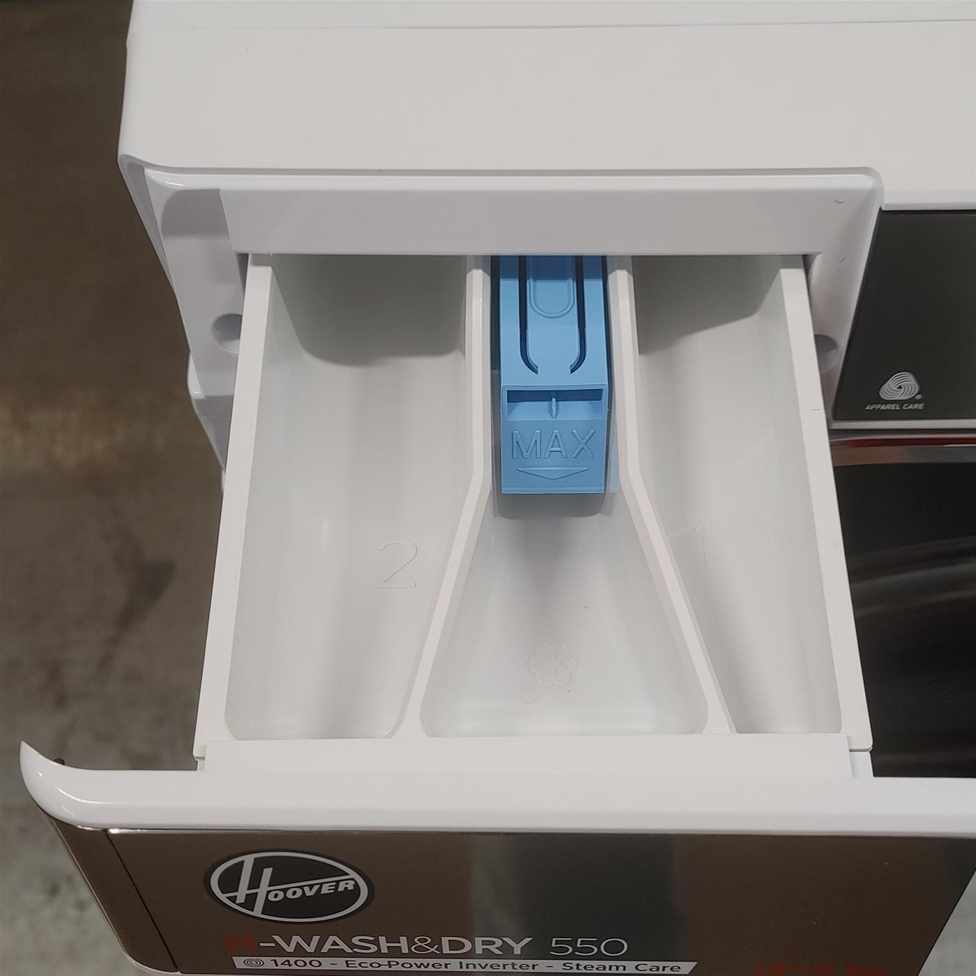 Lavasciuga Hoover H-WASH&DRY 550 H5DPB4149AMBC-S Libera installazione Caricamento frontale Bianco F