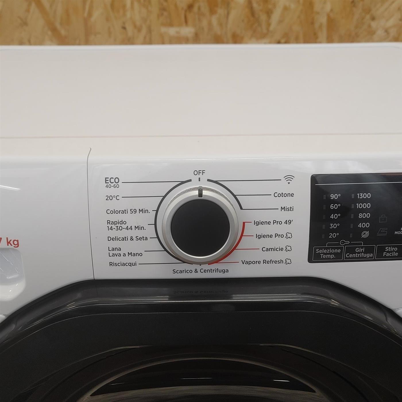 Lavatrice Hoover HPS4374DAMB7-11 Carica frontale 7 kg 1300 giri Bianco