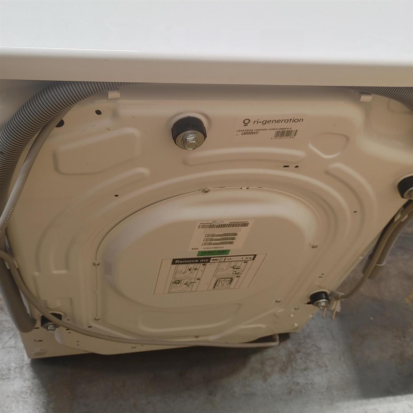 Hoover H-WASH 700 H7W 411MBC9-S Lavatrice a carica frontale H-WASH 700 11 kg 1400 RPM