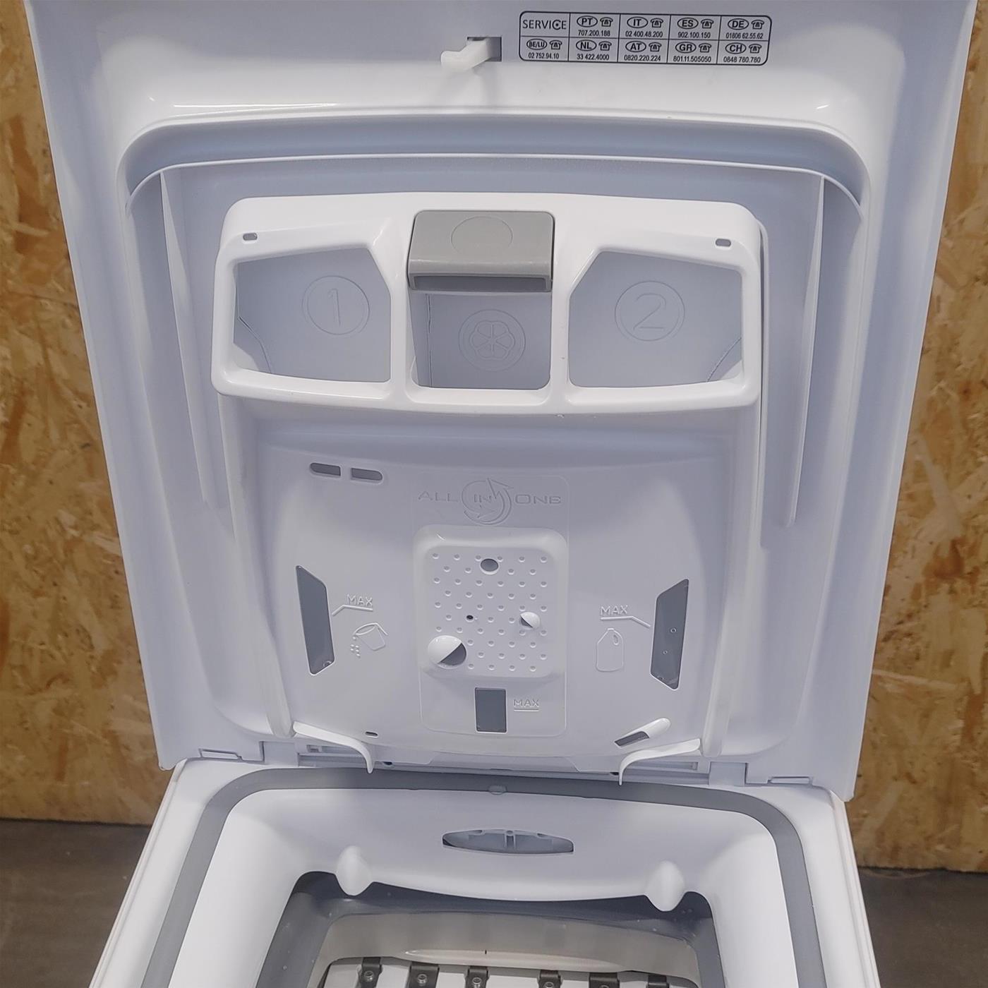 Lavatrice Hoover HLTPS147TAMC5/11 Carica dall'alto 7 kg 1400 giri Bianco