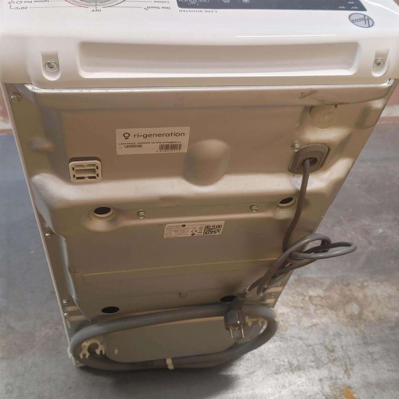 Lavatrice Hoover HLTPS147TAMC5/11 Carica dall'alto 7 kg 1400 giri Bianco