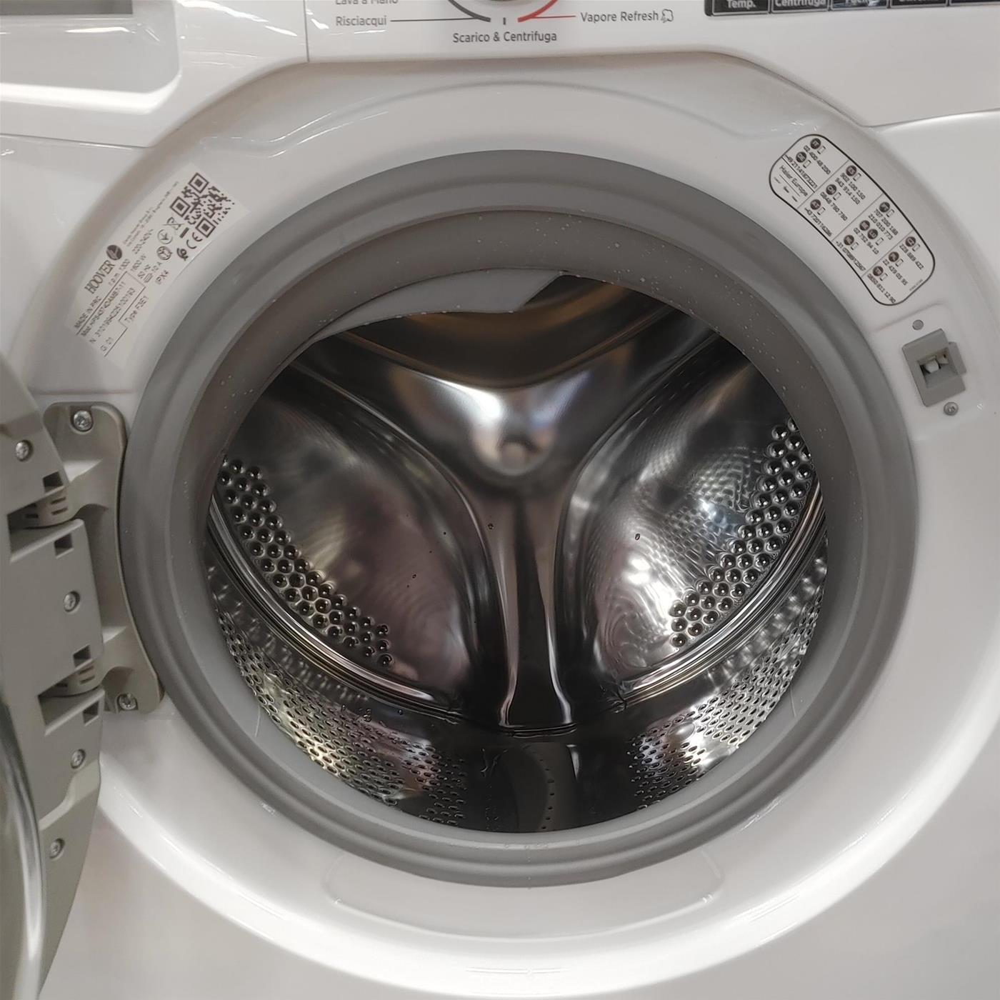 Lavatrice Slim Hoover H-LINK PRO HPS4374DAMB7-11 7 Kg