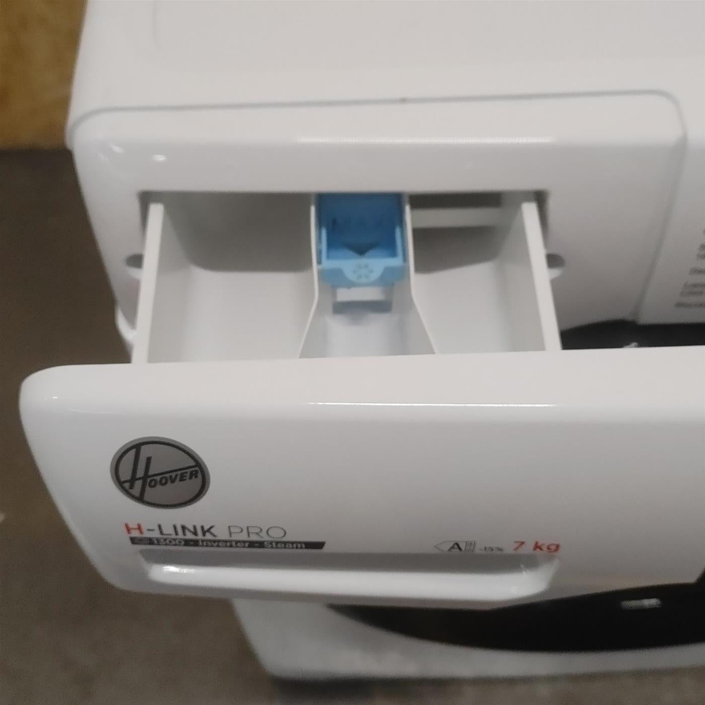 Lavatrice Slim Hoover H-LINK PRO HPS4374DAMB7-11 7 Kg