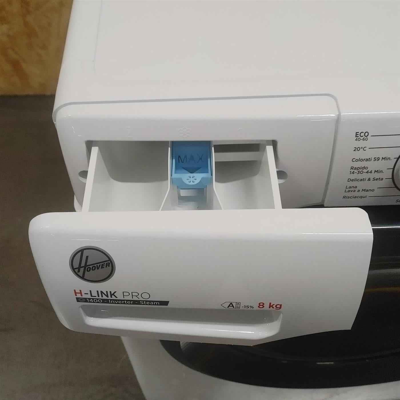 Lavatrice Hoover LINK PRO HPS484DAMB7/1-11 Classe A 8 Kg