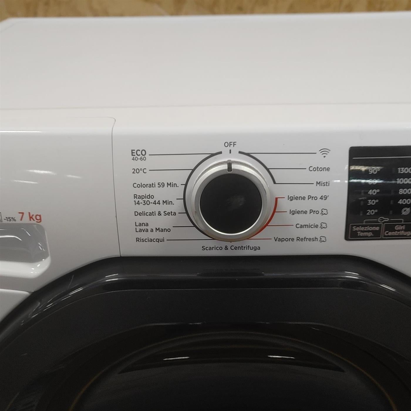 Lavatrice Slim Hoover H-LINK PRO HPS4374DAMB7-11 7 Kg