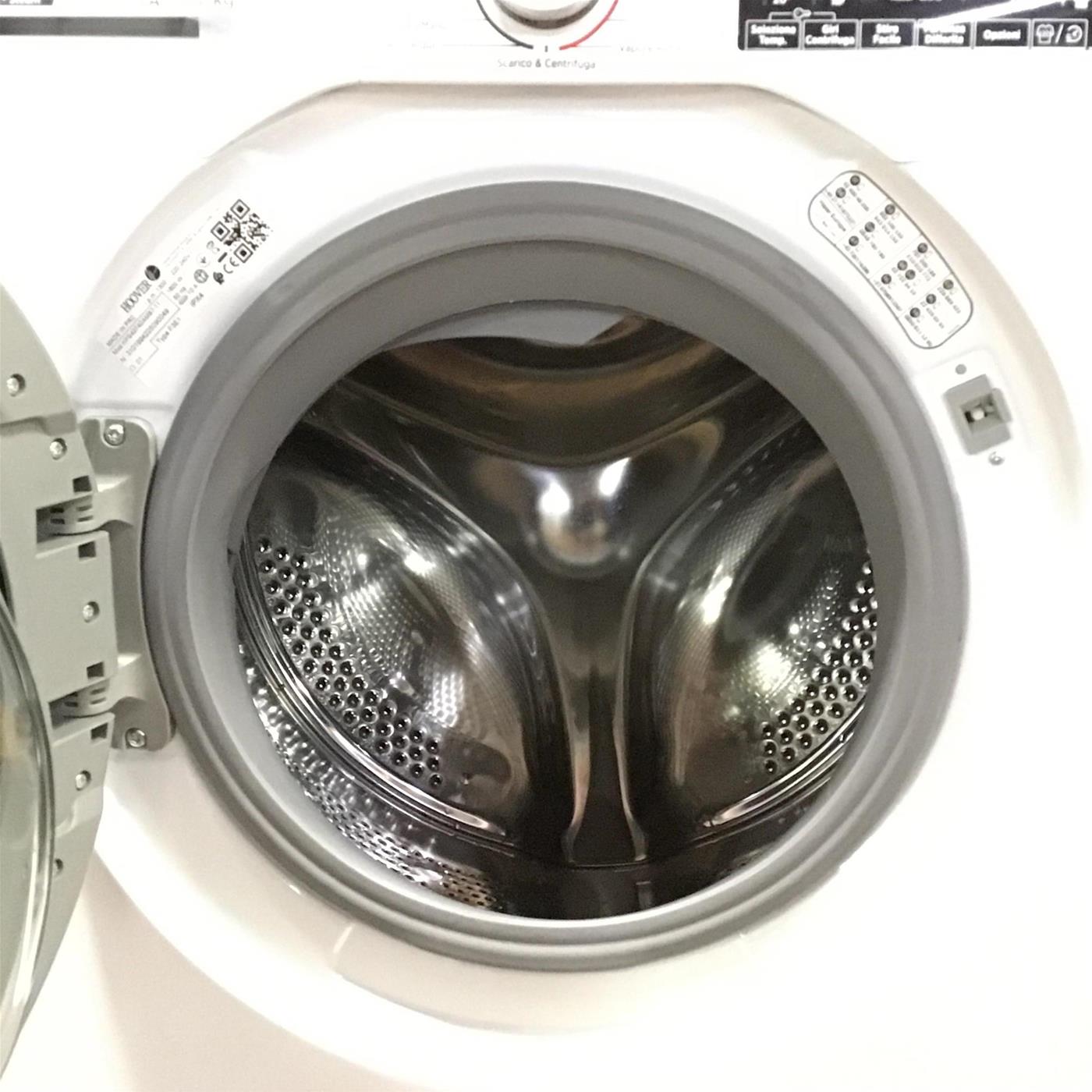 Lavatrice Slim Hoover H-LINK PRO HPS4374DAMB7-11 7 Kg