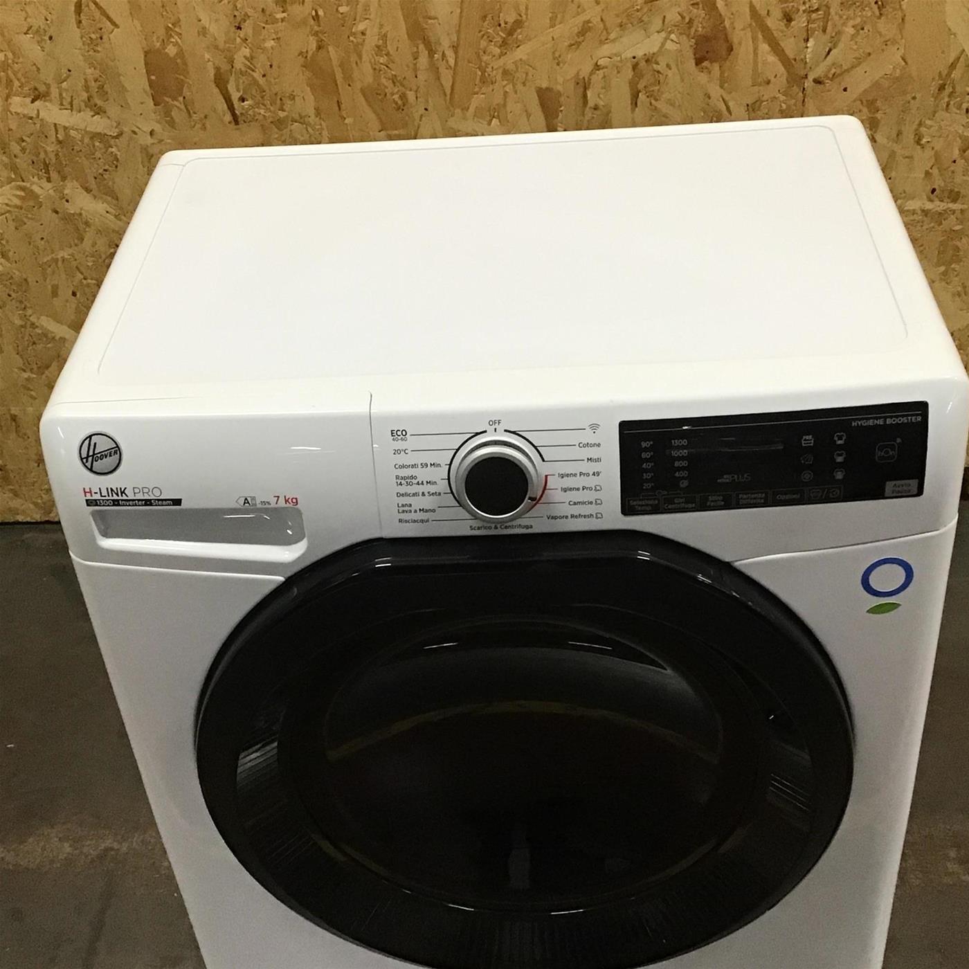 Lavatrice Slim Hoover H-LINK PRO HPS4374DAMB7-11 7 Kg