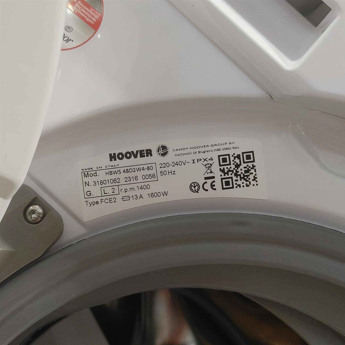 Lavatrice Hoover H-WASH 300 LITE HBWS 49D2W4-80 9 Kg