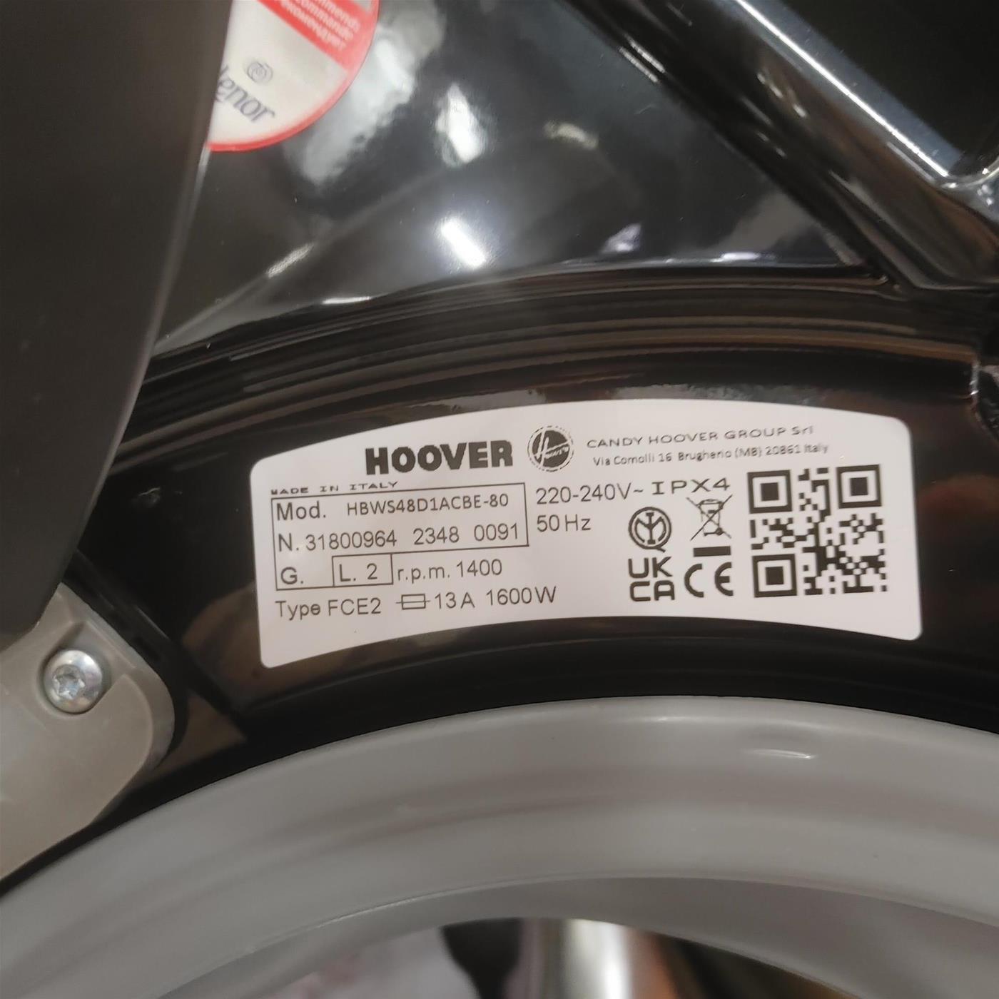 Lavatrice Hoover H-WASH 300 LITE HBWS48D1ACBE/80 8 Kg