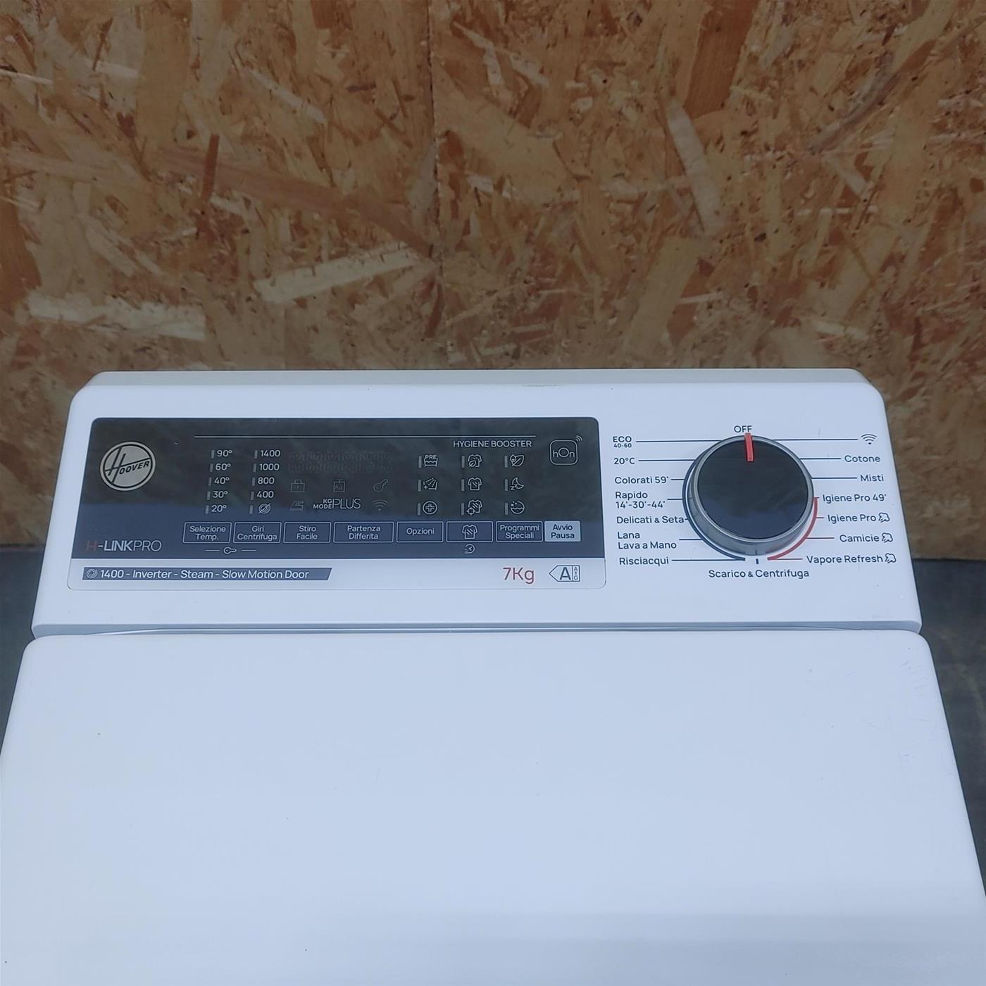 Lavatrice Hoover HLPT476DAM5-S Classe A 7 Kg