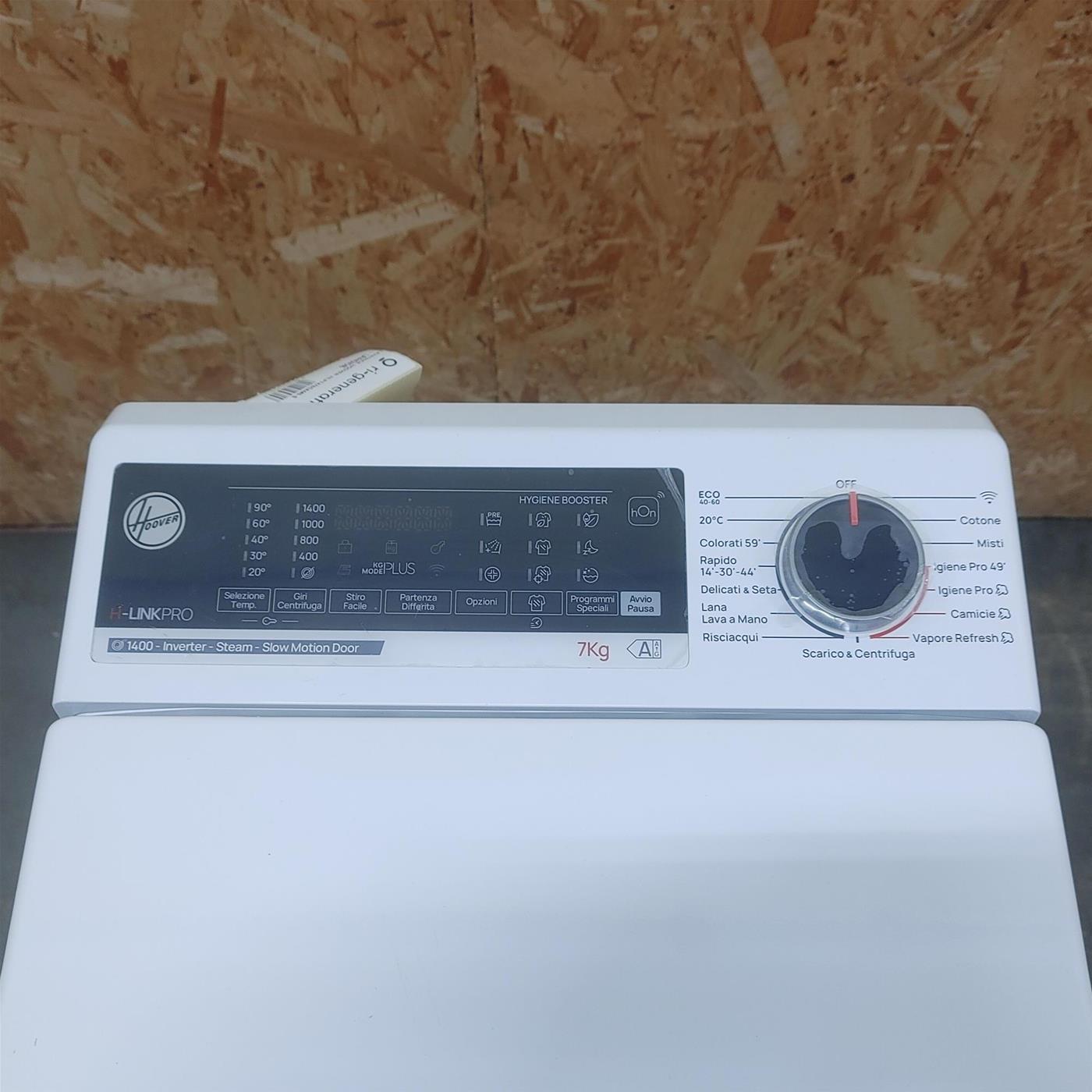 Lavatrice Hoover HLPT476DAM5-S Classe A 7 Kg