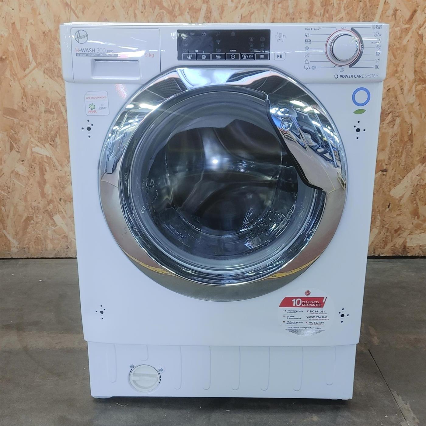 Lavatrice Hoover H-WASH 300 PRO HBWO69TAMCE-S da incasso Classe A 9 Kg