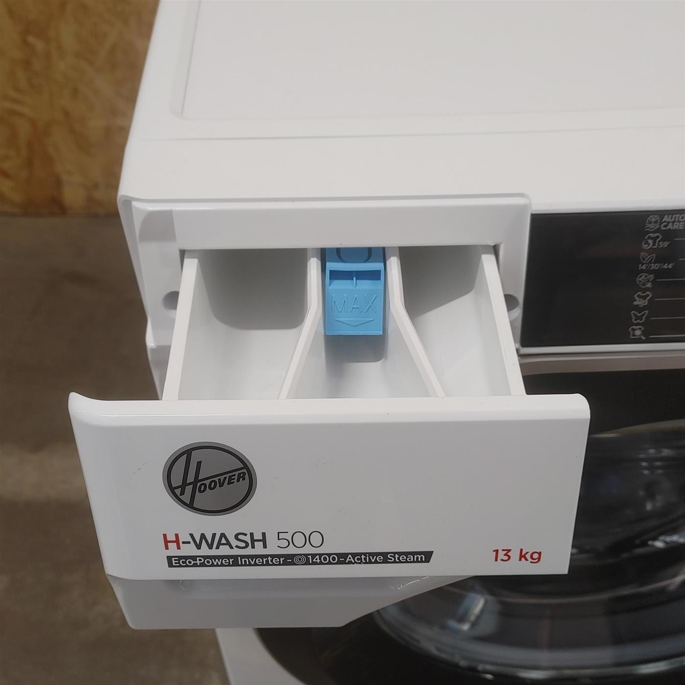 Lavatrice Hoover H-WASH 500 HWE 413AMBS/1-S Inverter, Wi-Fi, Classe A 13 Kg