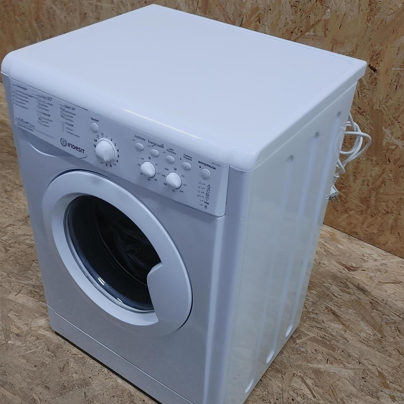 Prodotti Indesit IWC 71052 C ECO IT lavatrice Caricamento frontale 7 kg 1000 Giri/min Bianco