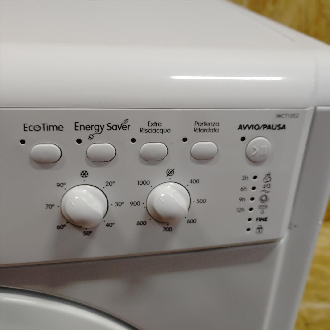Prodotti Indesit IWC 71052 C ECO IT lavatrice Caricamento frontale 7 kg 1000 Giri/min Bianco