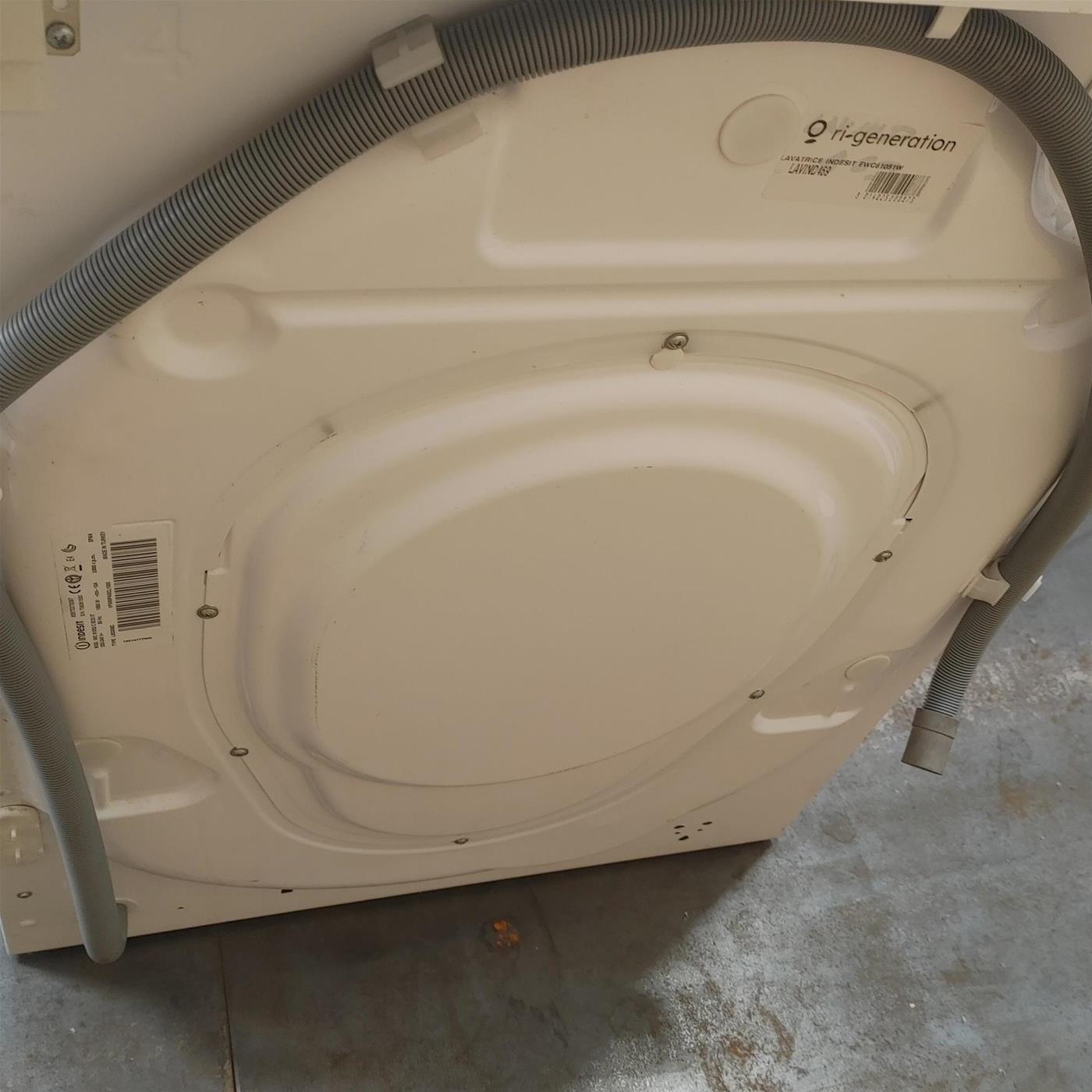 Indesit EWC61051WITN lavatrice Caricamento frontale 6 kg 1000 Giri/min F Bianco