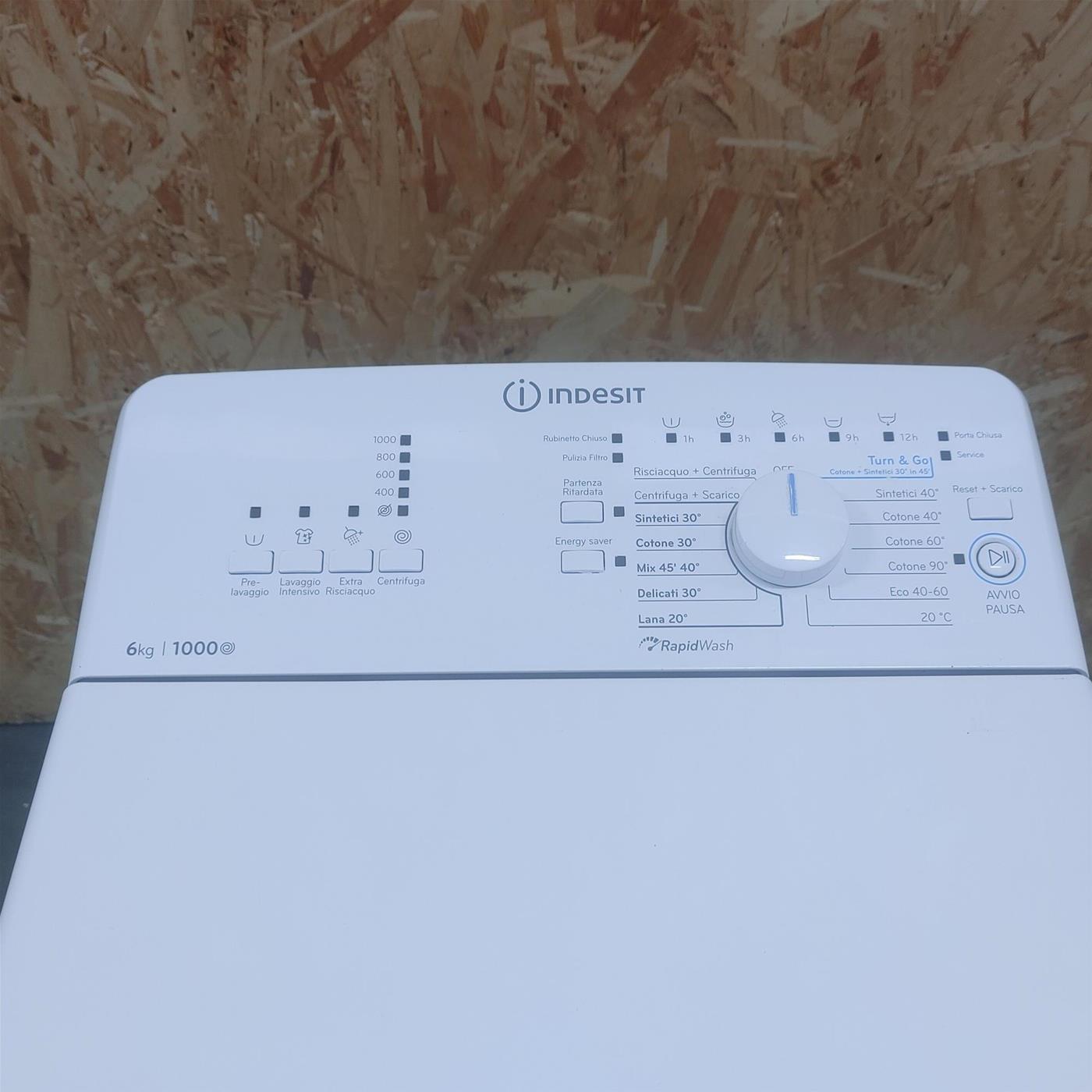 Lavatrice Indesit BTW L60300 IT/N libera installazione