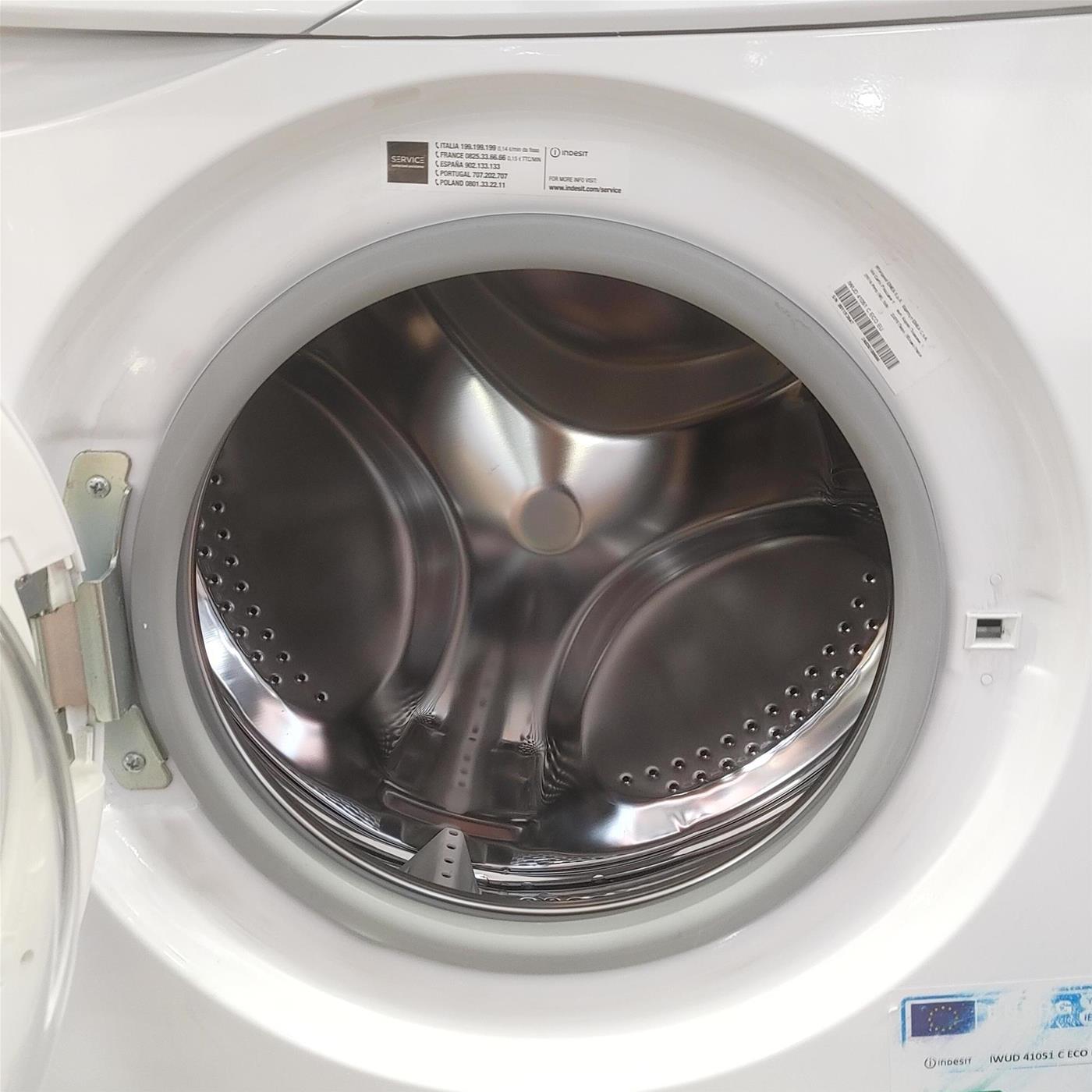 Lavatrice super slim Indesit IWUD 41051 C ECO EU Classe A 4 Kg