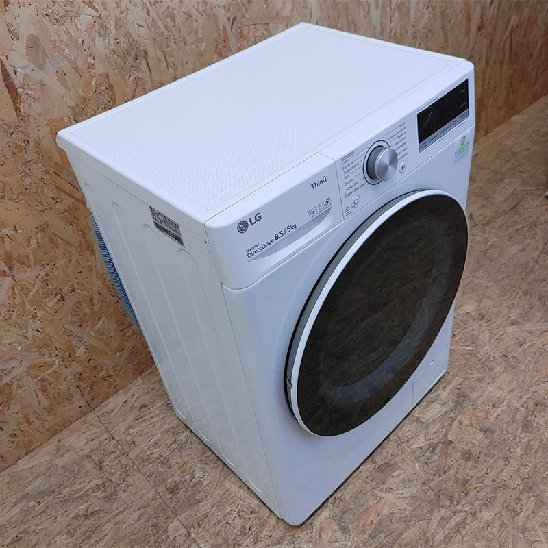 LG F2DV5S8H0E Lavasciuga Slim Intelligente AIDD 8.5/5kg Vapore TurboWash 1200 Giri/min Carica frontale Classe E