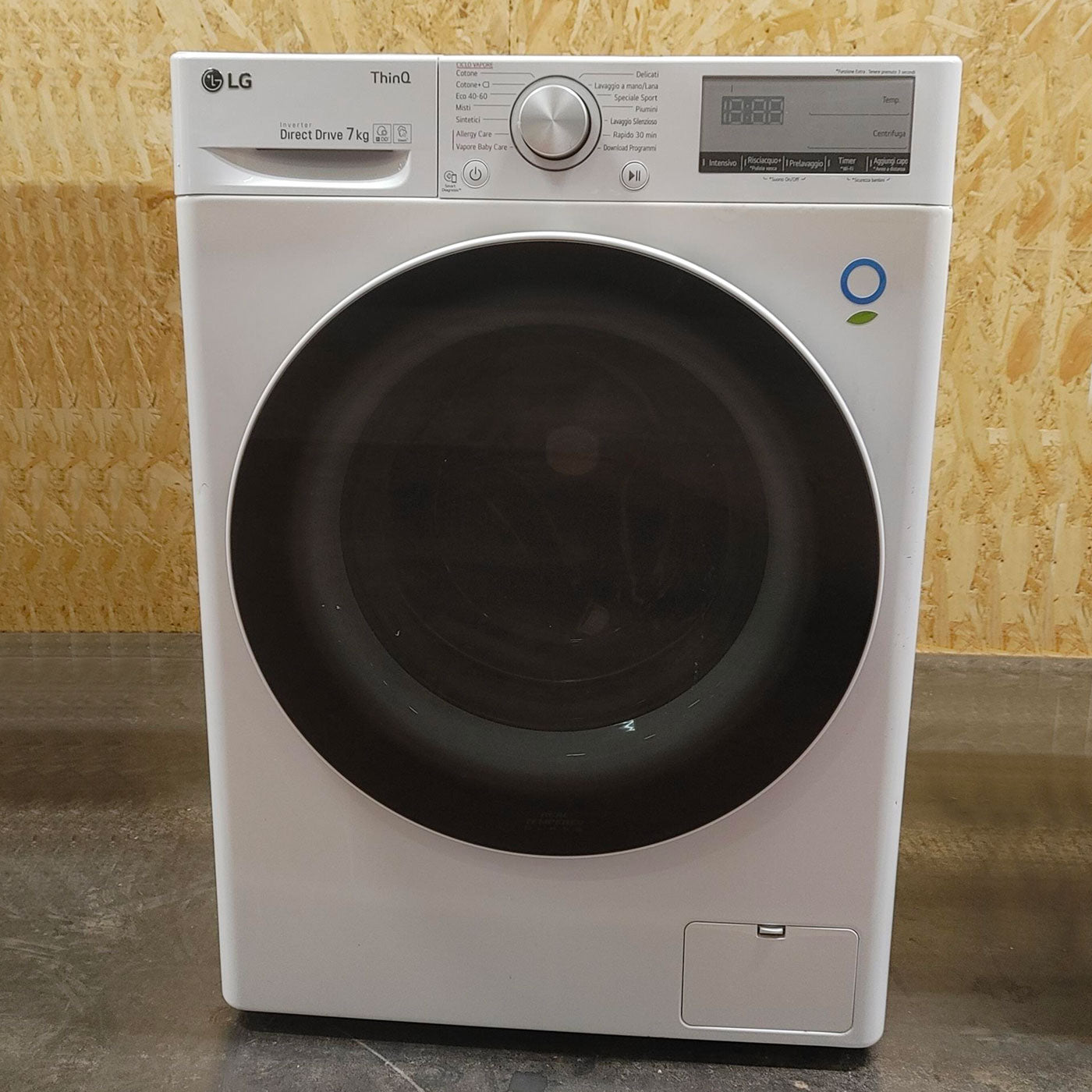 Lavatrice LG F2WV4S7S0E Carica frontale 7 kg 1200 Giri/min Bianco