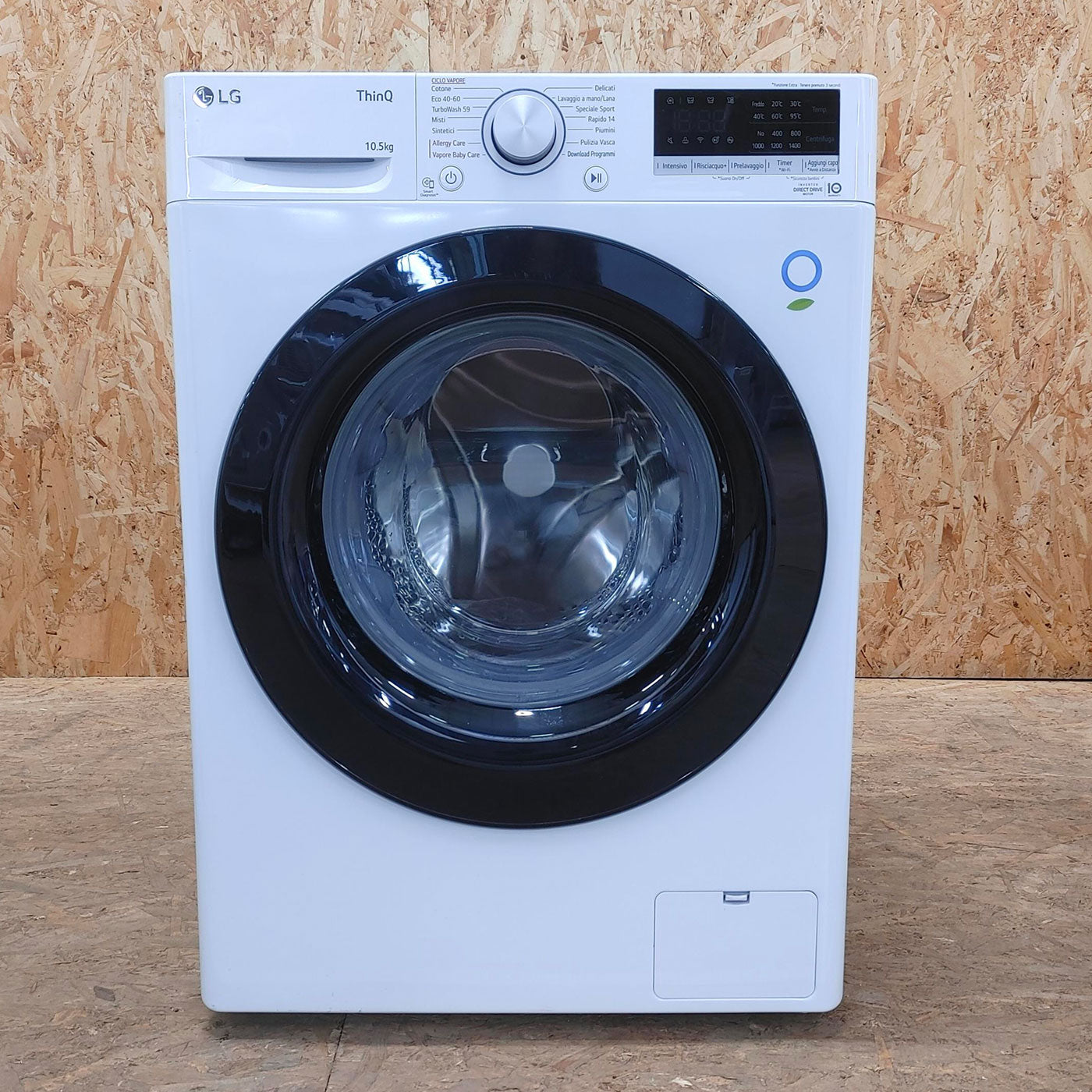 LG F4WV510SAE lavatrice Caricamento frontale 10,5 kg 1400 Giri/min A Bianco